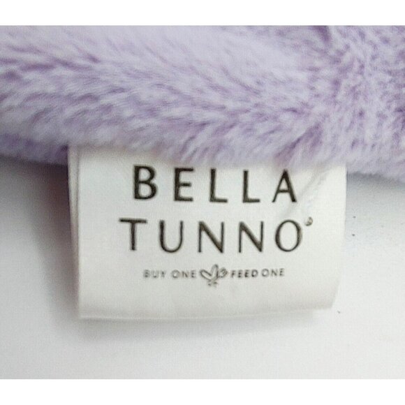 Bella Tunno Lovey Rattle Teether Knotted Soft Plush Toy Purple Unicorn - Picture 2 of 3